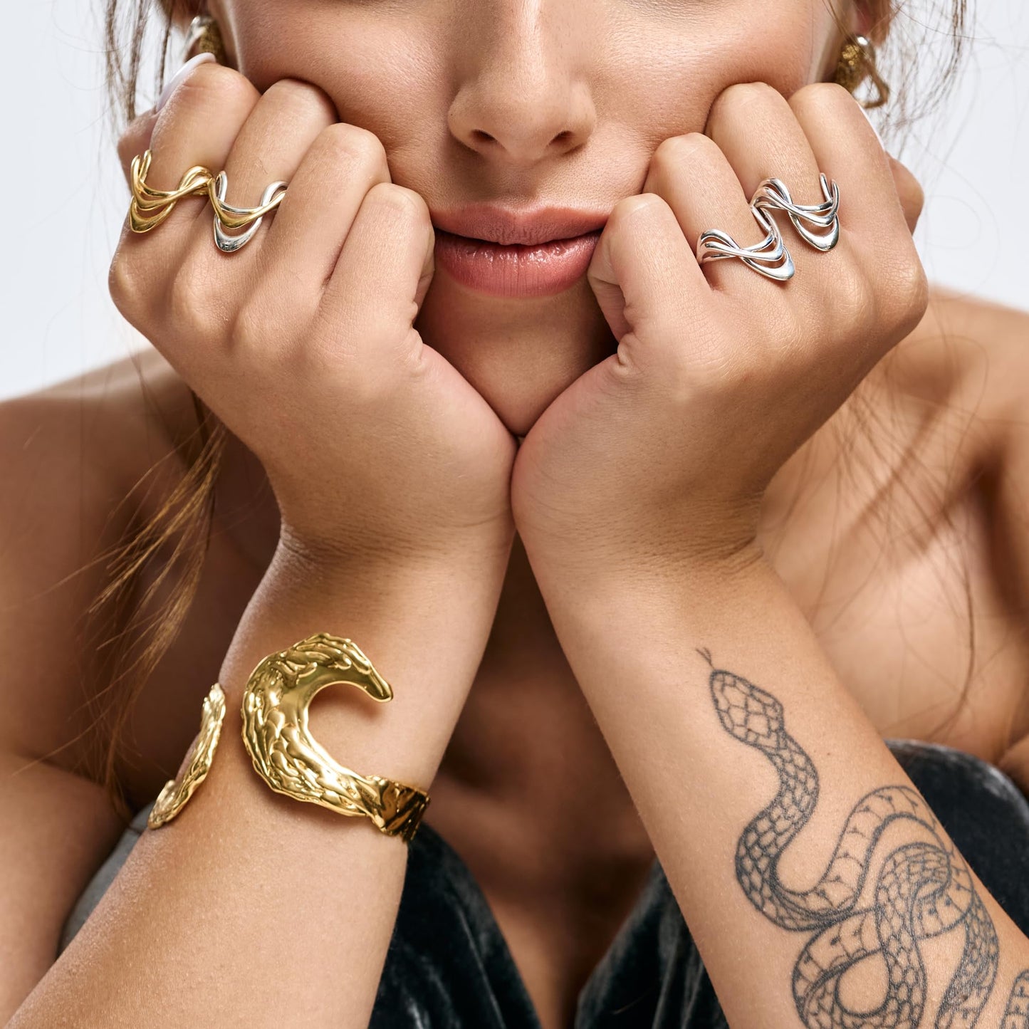 The Chevron Statement Ring