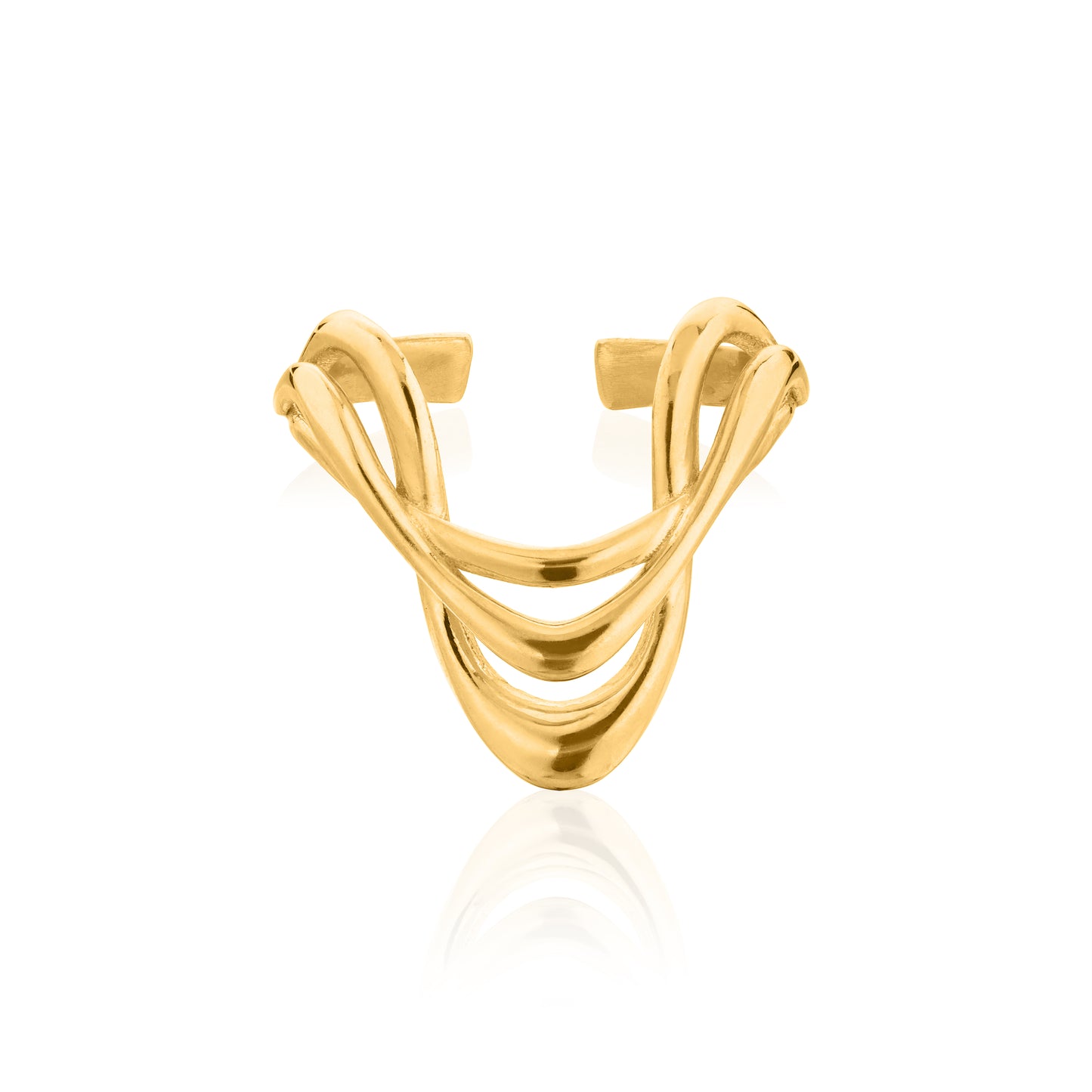 The Chevron Statement Ring