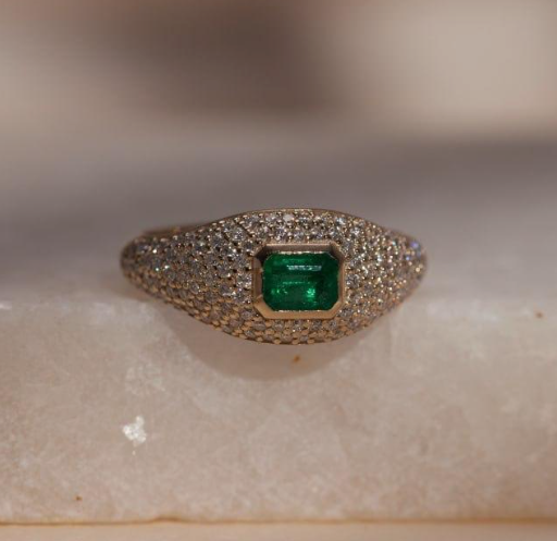 Winter Jade Ring